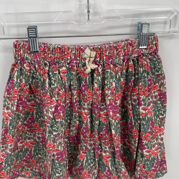 Oshkosh B‘Gosh Floral Textured Skirt Elastic Waist Knee Length girls 8 - Picture 2 of 5
